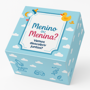 Caixinha Sexagem Fetal Menina