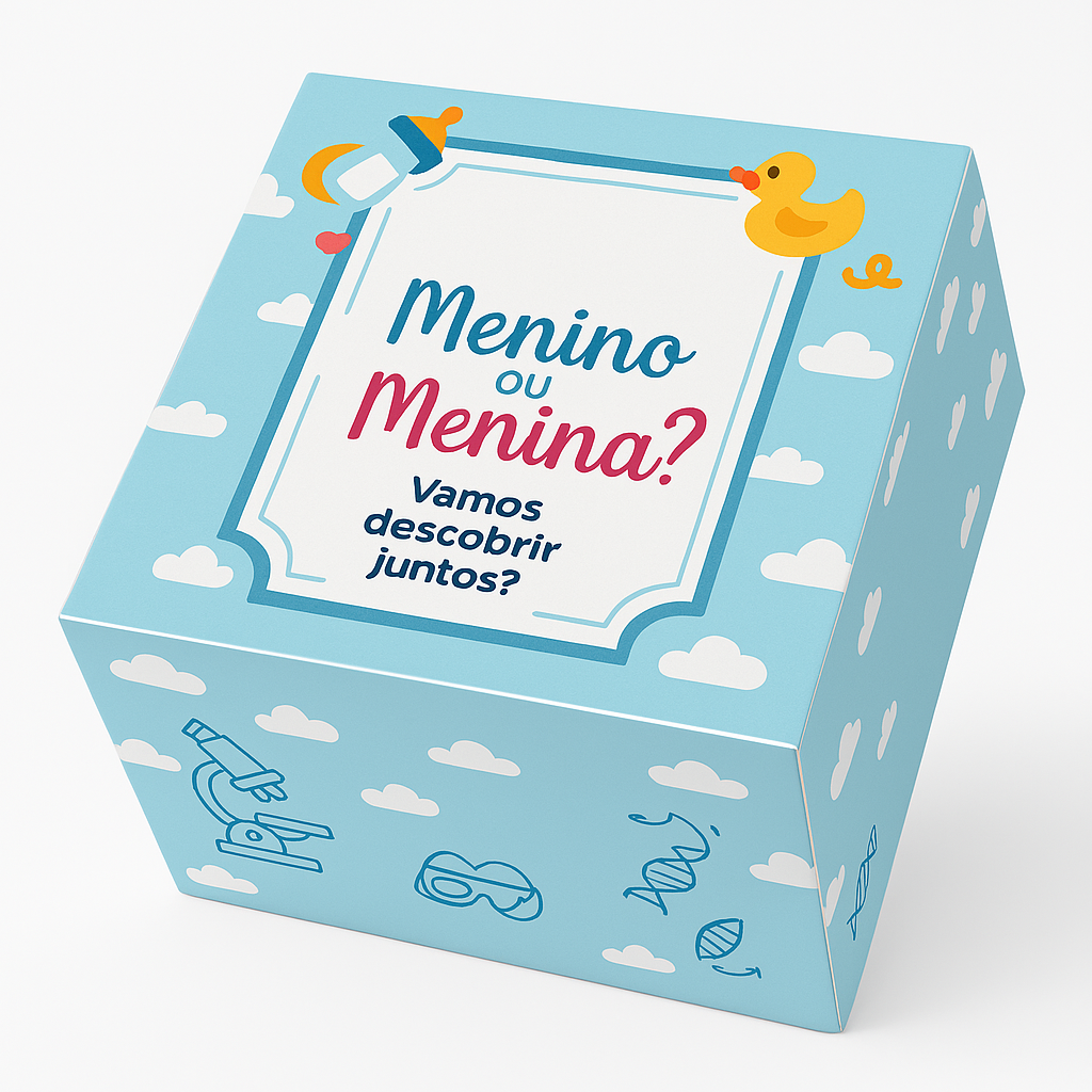 Caixinha Sexagem Fetal Menina