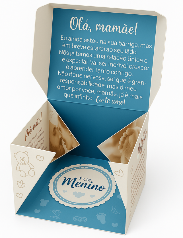 Caixinha Sexagem Fetal Menino - Image 2